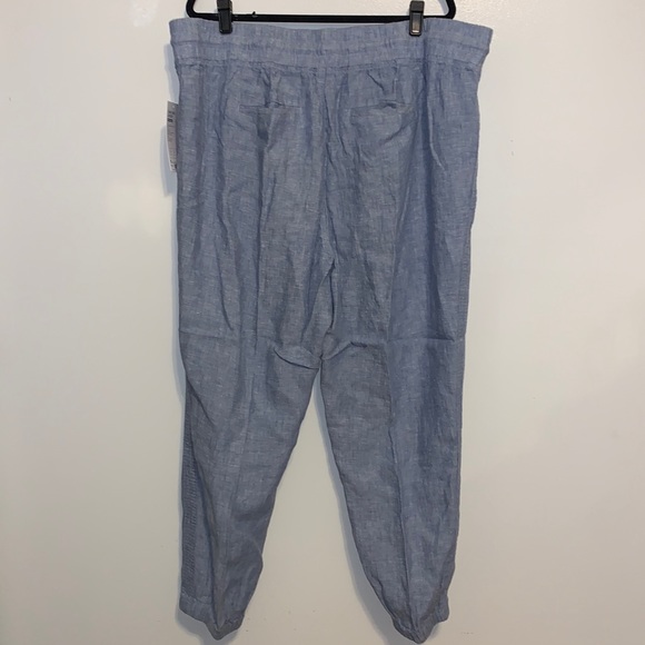 NWT Athleta Plus size Cabo Linen Jogger - Picture 9 of 11